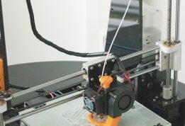 black and orange power tool