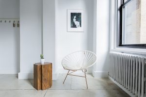 architecture, building, nature, room, interior, chair, white, wood, plant, tiles, floor