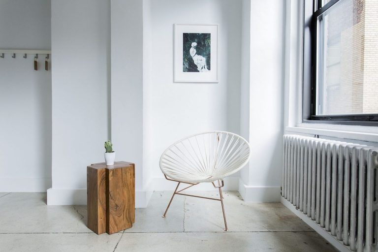 architecture, building, nature, room, interior, chair, white, wood, plant, tiles, floor